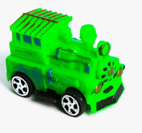 Игрушка Паровозики Набор из 4 штук 6 см в коробке  9503 фото 3