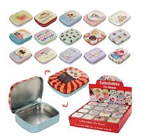 Шкатулка металлическая серия Сладости 6 см  М184