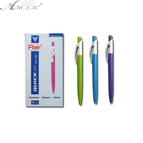 Ручка кулькова Flair Ezee click Jumbo синя  1116/6351