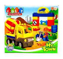 Іграшка Конструктор JDLT для малюка My Town 30 деталей  5106
