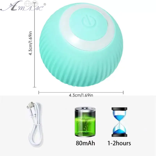 Іграшка М'ячик інтерактивний для котів та собак Pet Gravity  09200 фото 2