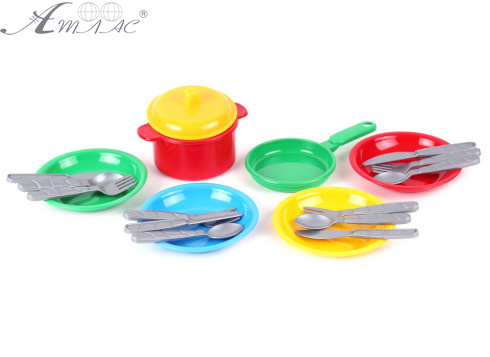 Игрушка Набор посуды 19 предметов 1646 Технок Игрушка Набор посуды 19 предметов 1646 Технок