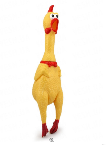 Игрушка Прикол Курица пищалка  43709 фото 2