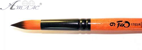 Кисть синтетика Круглая № 9 художественная Кисть синтетика Круглая № 9 художественная