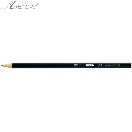 Карандаш графитный Faber Castell 1111 2В 111102 Карандаш графитный Faber Castell 1111 2В 111102