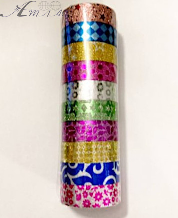 Стрічка клейка для декору, 1,4 см х 2,40 м, в асортименті 397215 Стрічка клейка для декору, 1,4 см х 2,40 м, в асортименті 397215