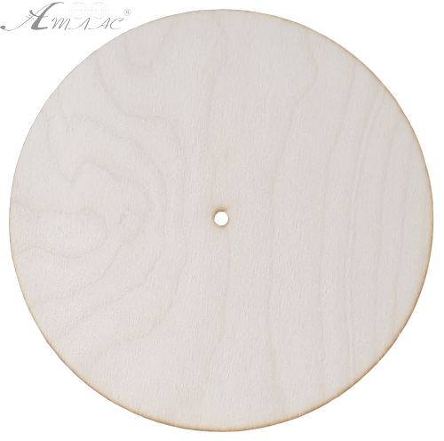 Основа для часов из фанеры 4 мм № 36 Круглая d = 20 см AS-4882