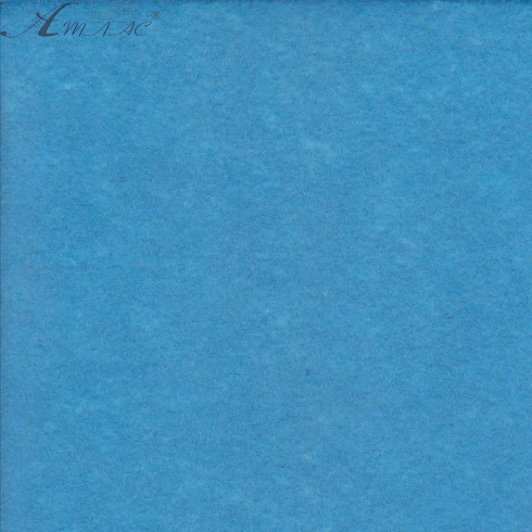 Фетр листовий для творчості, блакитний поліестер, 20 х 30 см, 1 мм 7729