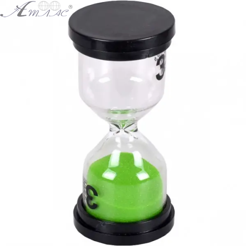 Игрушка Часы Песочные  3 минуты примерно) 4,3х10см  X2-03 фото 2