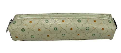 Пенал школьный LUCKY кожзаменитель бежевый  F2189-8