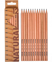 Олівець графітний Marсо 12 шт НВ шестигранний Natural - Cedarlite 6000-12СВ HB