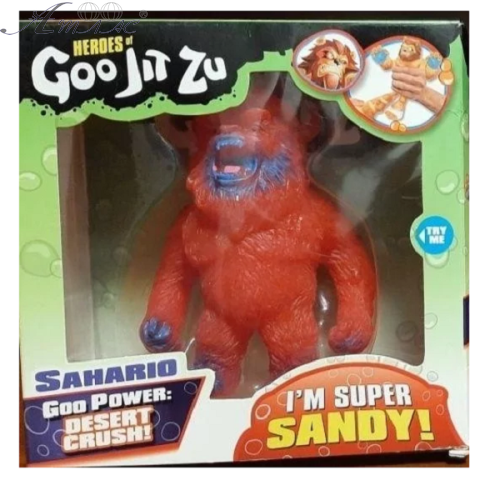 Іграшка  Гуджитсу тягнеться Снігова людина червона 12 см Антистрес 15185