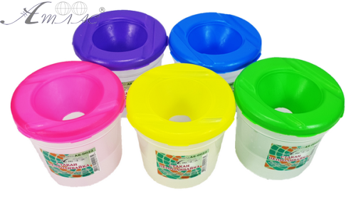 Стакан-непроливайка зі штрих-кодом 7,6 х 7,6 х 7,6 см AS-0022, К-9020 Стакан-непроливайка зі штрих-кодом 7,6 х 7,6 х 7,6 см AS-0022, К-9020