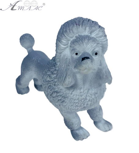 Игрушка Силиконовая тянучка собака Пудель 9см  00700