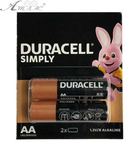 Батарейка  Duracell AA LR06 ціна за 1шт 03.2034р Оригінал!  02282