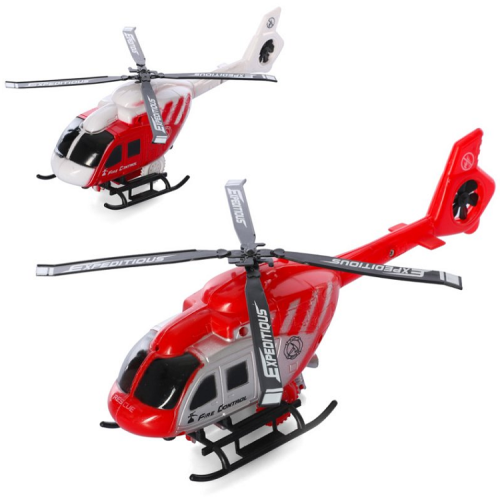 Игрушка Вертолет с запуском 23 см в пакете  3268-1