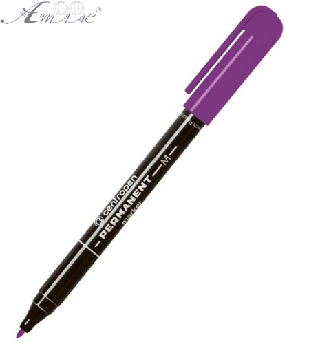 Маркер перманентный Centropen 2846/08 фиолетовый 