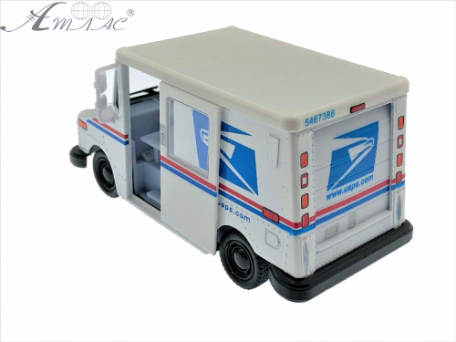 Машинка модель Kinsfun USPS поштовий фургон  K5112W фото 2