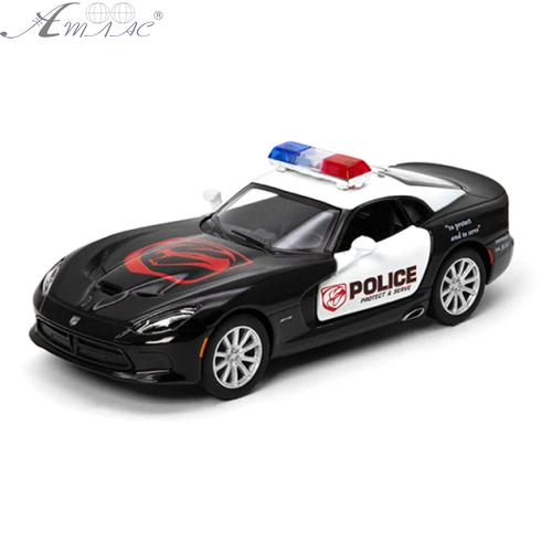 Машинка Kinsmart Dodge SRT Viper GTS 2013 рік Police  KT5363WР