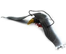 Іграшка гумова на підвісі Ворон 36 см  11532