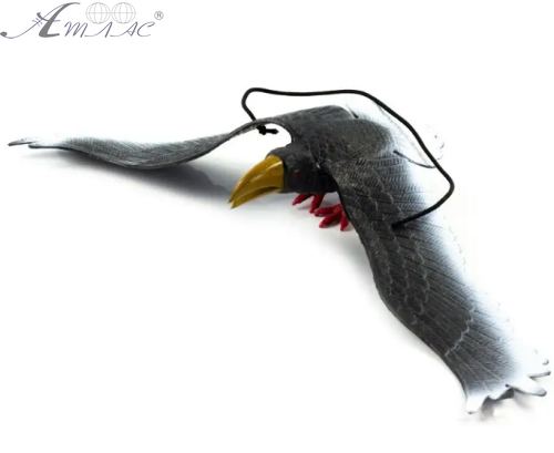 Іграшка гумова на підвісі Ворон 36 см  11532