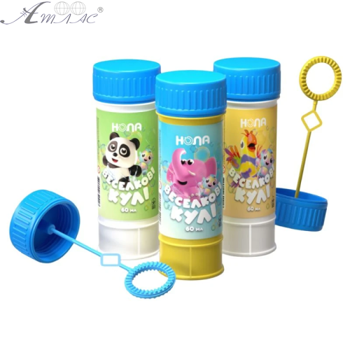 Мильні Бульбашки в пластиковій баночці ємністю 60мл  40093