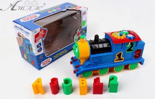 Игрушка Паровозик сортет Томас музыкальный 22см 3206 фото 2 Игрушка Паровозик сортет Томас музыкальный 22см 3206 фото 2