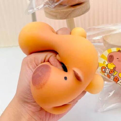 Игрушка Капибара Антистресс Сквиш 8 см  1032-2 фото 2