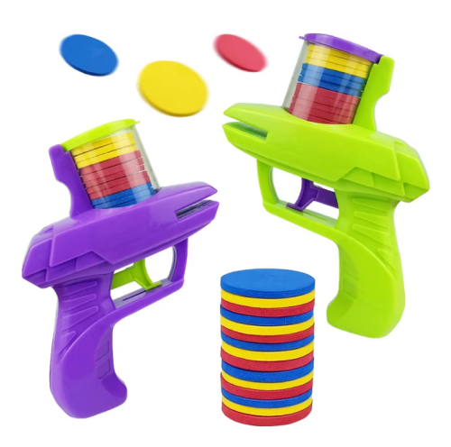 Игрушка Пистолет стреляет мягкими дисками15 штук  С76034