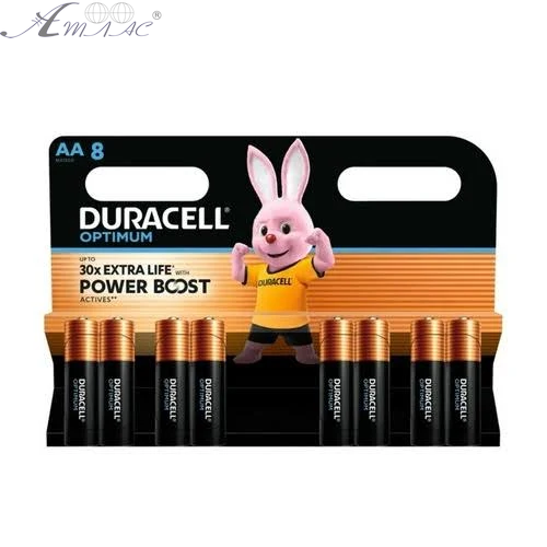 Батарейка Duracell AA LR6 Optimum Оригінал! 1 шт до 03,2035р  02281 фото 2