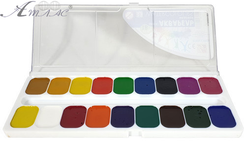 Акварель набір Промінь "Класика" 18 кольорів  19С1292-08 фото 2
