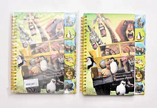 Блокнот Детский с разделителями на спирали Микс А5  07329