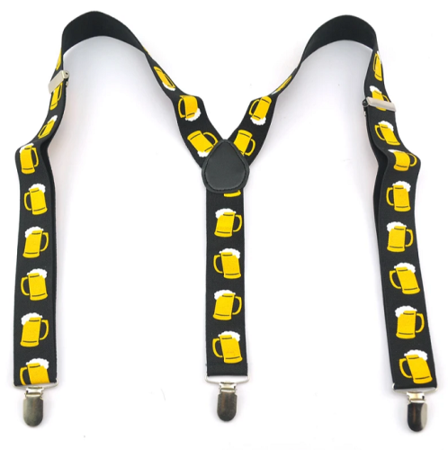 Подтяжки Пивные бокалы на взрослого для любителей пива  12536 фото 2