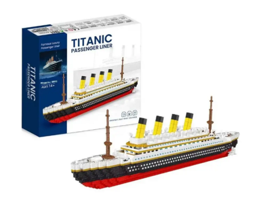 Игрушка Конструктор Корабль Титаник 3800 деталей  8802