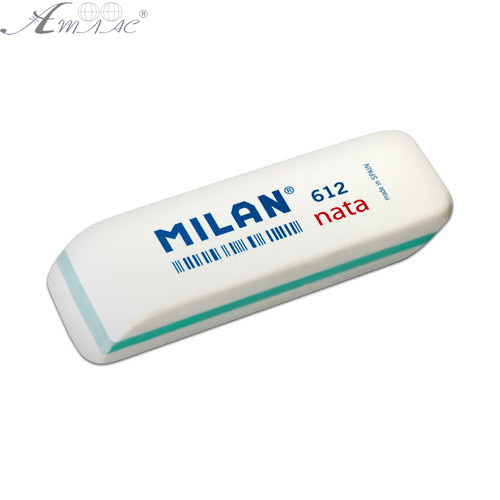 Резинка-Ластик Milan оригинал, белая nata 612 Резинка-Ластик Milan оригинал, белая nata 612