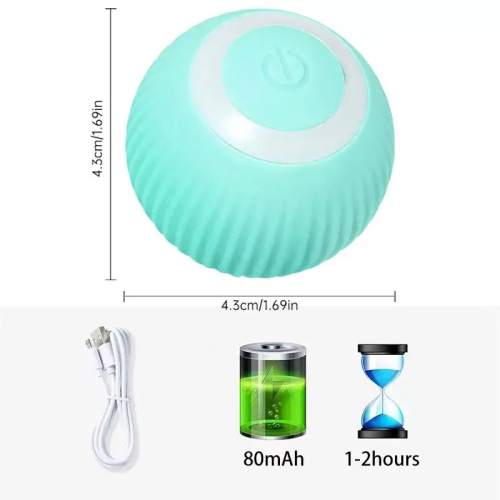 Игрушка Мячик интерактивный для кошек и собак Pet Gravity  09200 фото 2