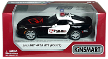 Машинка модель Kinsmart, SRT Viper GTS 2013 рік Police KT5363WР