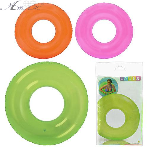 Intex Коло надувне d = 76 см без малюнка в кульку  59260NP