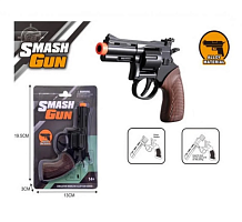 Іграшка Пістолет Револьвер під пістон металевий 14см  С2001