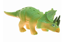 Игрушка силиконовая антистресс, динозавр зеленый 17 см  09713
