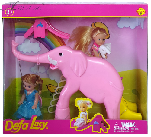 Лялька Defa Lucy Діти на ігровому майданчику  8277