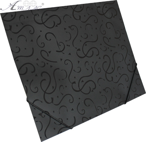 Папка на резинке А4 Leader микс  215168