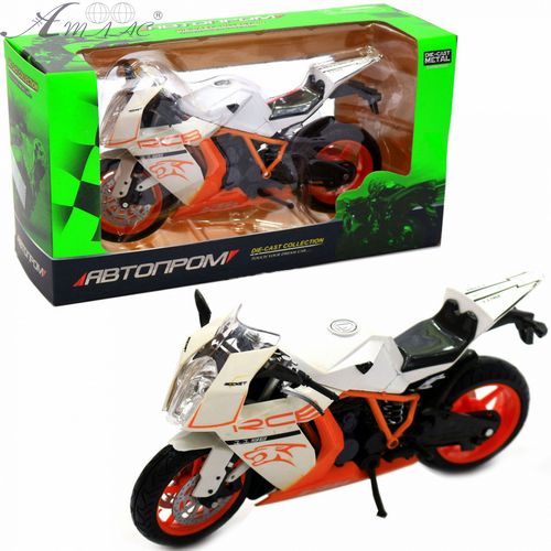 Мотоцикл Автопром металлический инерционный 17см 7749, 7750, 7751 фото 2 Мотоцикл Автопром металлический инерционный 17см 7749, 7750, 7751 фото 2