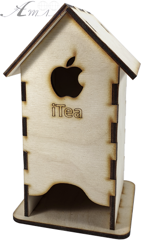 Домик для Чая i-Tea 10 х 10 х 18 см AS-4237, F-0101 Домик для Чая i-Tea 10 х 10 х 18 см AS-4237, F-0101