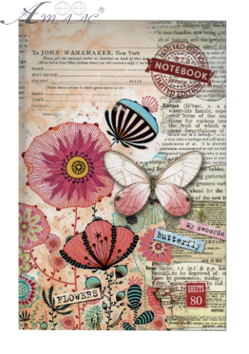 Блокнот-бизнес Мандарин А4   80 листов твердая обложка 7БЦА4-012-**  