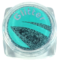 Блестки (Глиттер) мелкие Атлас 2 гр - Морская волна AS-2308