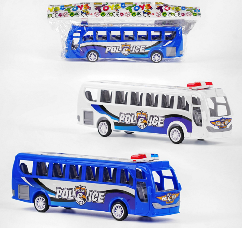 Игрушка Автобус Police пластик 22 см  JY88-2A