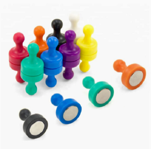 Магнит неодимимовый Пешка для доски 19х25мм 1шт Зеленый Светлый  07472 фото 2