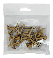 Цифры для часов Римские 12 шт высотой 3 см из МДФ AS-6514