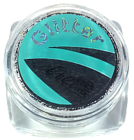 Блестки (Глиттер) мелкие Атлас 2 гр - Черный AS-2317